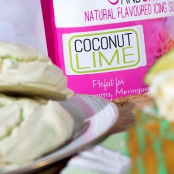 Picture of COCONUT LIME ICING SUGAR 500G  BUTTERCREAM MIX